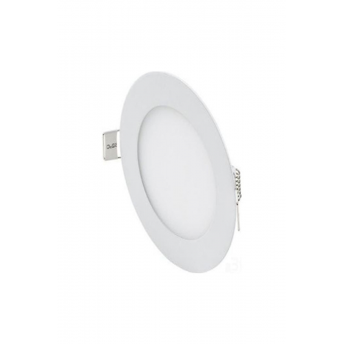 Ct-5144-b Panel Led Slim Yuvarlak 3 W Beyaz Işık Beyaz Gövde