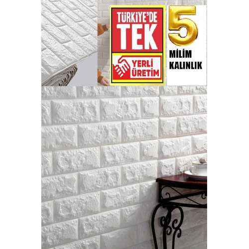 50 X 30 Cm 0,17 M² Kendinden Yapışkanlı Duvar Kağıdı Esnek K...