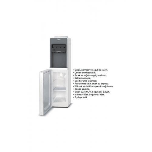 Su Sebili & Kwp-8553 Beyaz ( Water Dispenser) Sıcak -soğuk -...