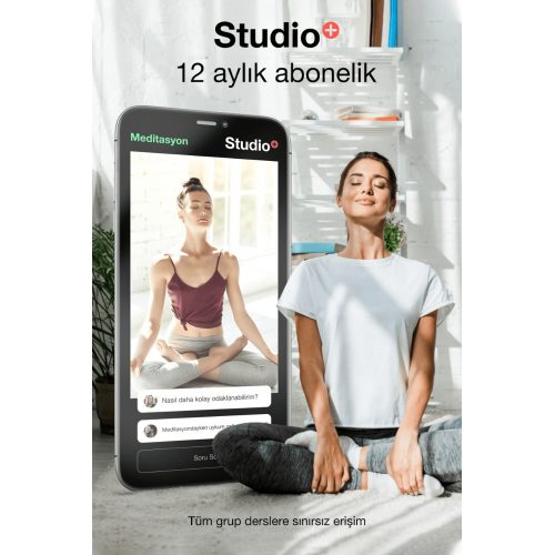 Studio 12 aylık abonelik