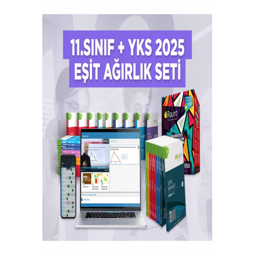 11. Sınıf Ea Dijital (2024) Yks 2025 Ea (51 KİTAP,MOBİL/WEB)...