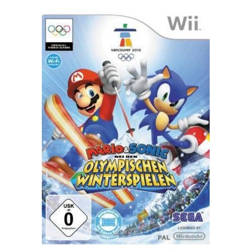 Wii Mario & Sonic At The Olympic Winter Spıelen Games