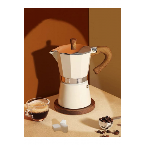 Mokapot 6-cup Coffeehutt Bigg Coffee Kahve Demleme Kahve Ekipmanı Italyan Filtre Kahve Makinesi