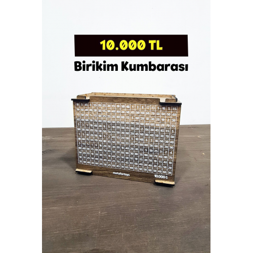 10000 Tl Birikim Kumbarası Tekrar Kullanılabilir