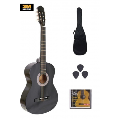 3m Klasik Gitar Seti 4/4 Tam Boy