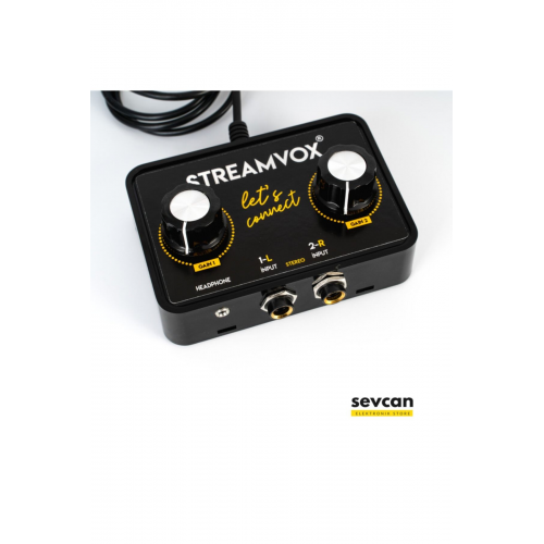 Streamvox St1 G Stereo Input Canlı Yayın Sinyal Kablosu