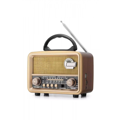 Radyo Nostalji Şarjlı Bt/usb/sd Cameron Cm-860t