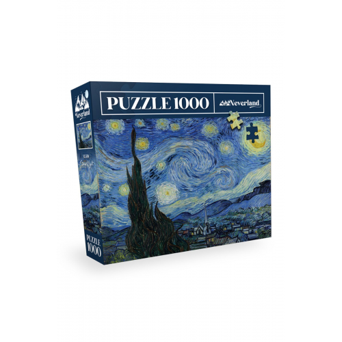 1000 Parça Puzzle - Starry Nıght (YILDIZLI GECE)