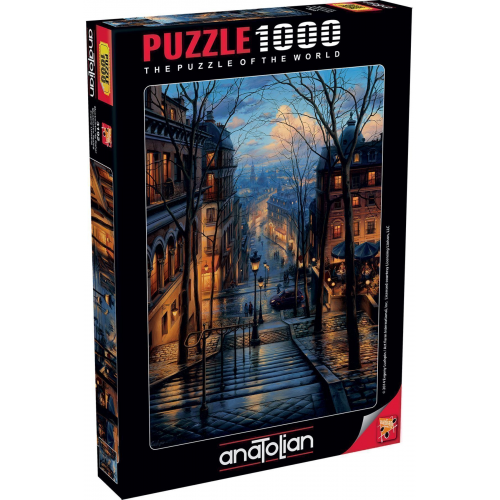 1000 Parçalık Puzzle / Montmartre'de Bahar - Kod:3192