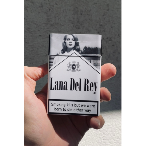 Lana Del Rey Standart Sigara Tabakası Kutusu