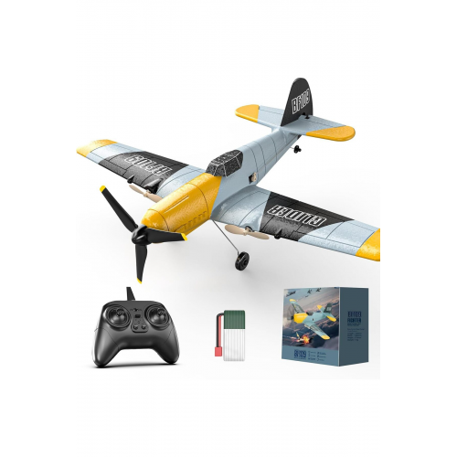 RC Messerschmitt Bf 109 Uçağı, 2,4 GHz, 6 Eksenli Gyro, RTF, Çocuklar ve Yetişkinler İçin