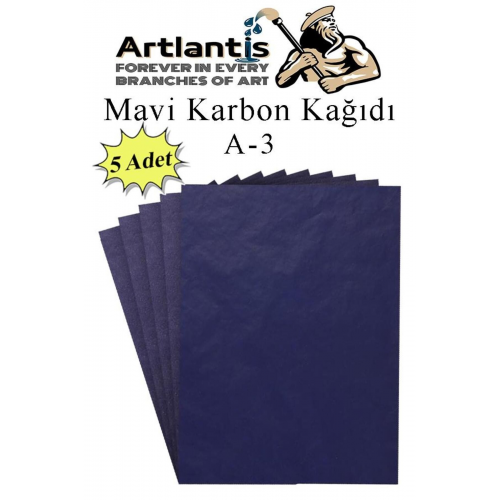 Karbon Kağıdı A3 5 Adet 29,7x42 cm Renkli Karbon Kağıdı Kopya Kağıdı Transfer Kağıdı