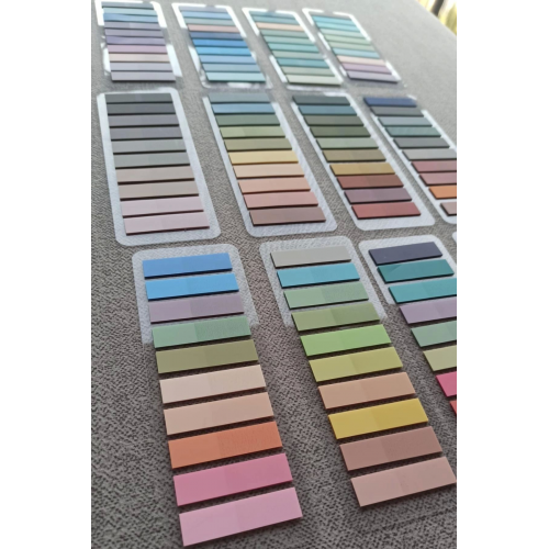 200 Yaprak 1 Paket Pastel Renk Post-it Yapışkanlı Not Kağıdı...