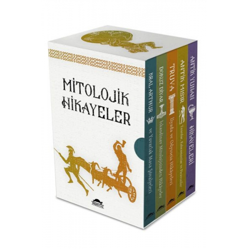 Maya Mitolojik Hikayeler Seti - 5 Kitap Takım