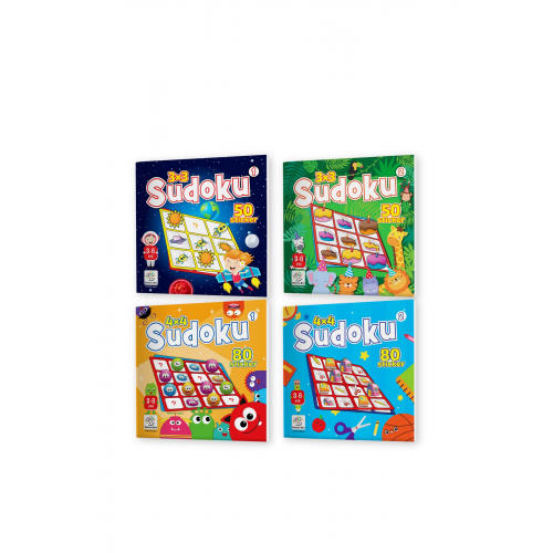 3-6 Yaş Stickerlı Sudoku Seti