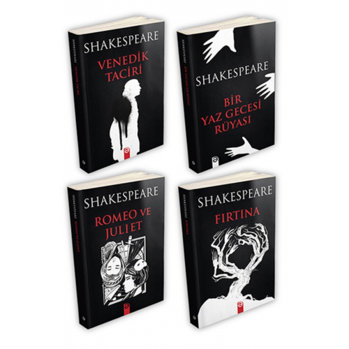 William Shakespeare Seti  4 Kitap William Shakespeare