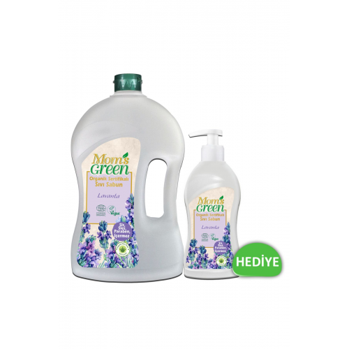 2'li Set Organik Sertifikalı Sıvı Sabun - Lavanta 1500 ml 50...