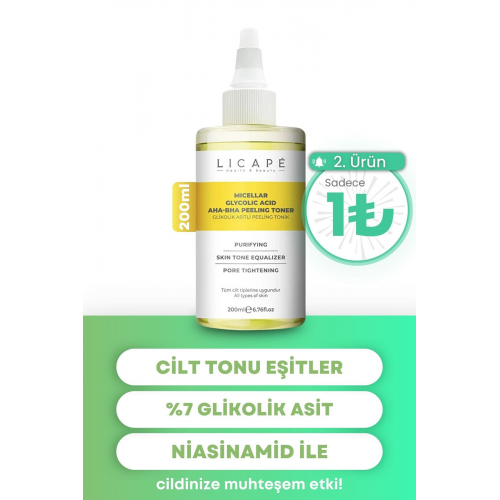 Micellar Glikolik Asitli Aha-bha Peeling Tonik 200ml