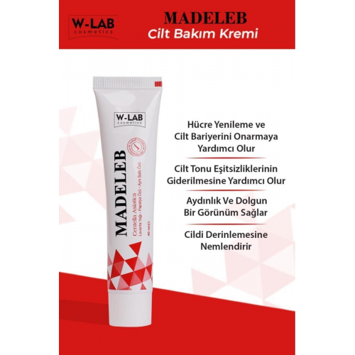 W-lab Madeleb Cilt Yenileyici Krem 40 ml