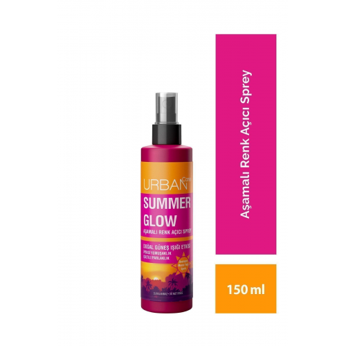 Summer Glow Aşamalı Kalıcı Renk Açıcı Saç Spreyi - 150 ml...