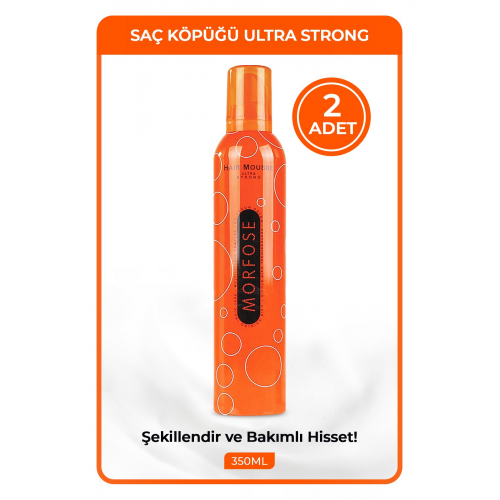 Turuncu Saç Şekillendirici Köpük (MOUSSE) | Ultra Strong 2x3...