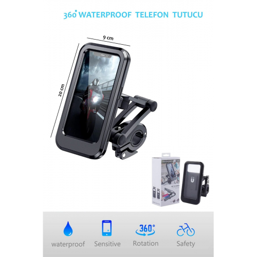 Waterproof Su Geçirmez Telefon Tutucu Phone Holder 360 Derec...