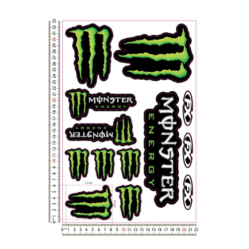 Monster Sticker Seti