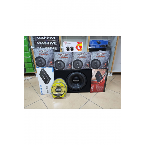 PAKET SES SİSTEMİ CADENCE 20 CM 120 RMS PAKETİ