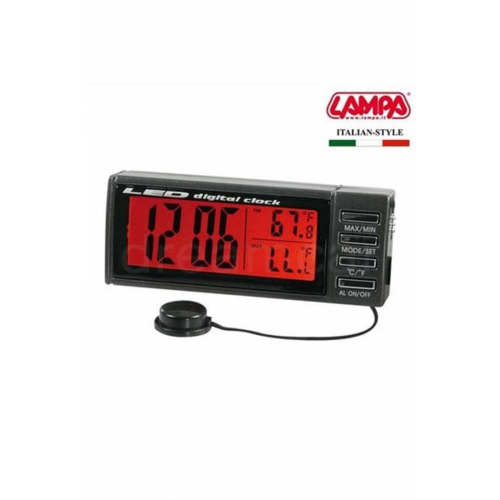 Seyio K-7 Lcd Saat İç Dış Termometre Alarm 86324