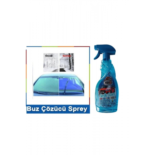 Oto Cam Buz Çözücü Sprey Trax Araç Buz Çözücüsü 500 Ml