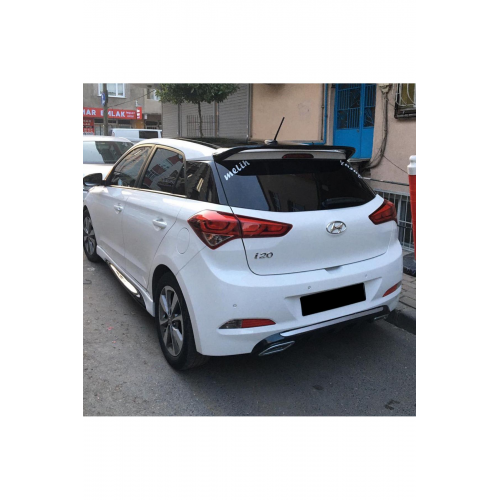 Hyundai I20 2015-2020 Boyasız Fiber Custom Spoiler