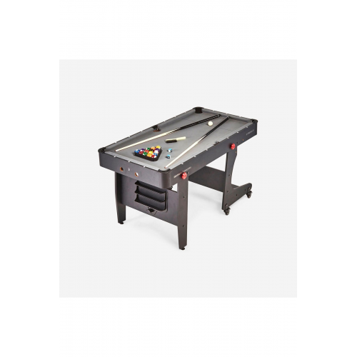 Katlanabilir Amerikan Bilardo Masası - Gri - BT500 US