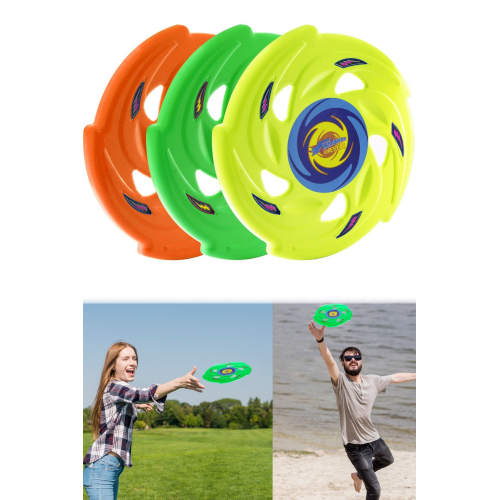 3lü Frisbee Frizbi Fırlatma Diski Disk Atma Oyunu Çocuk Yeti...